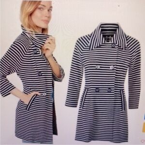 CABI Maritime jacket Blue and White. S. Never worn